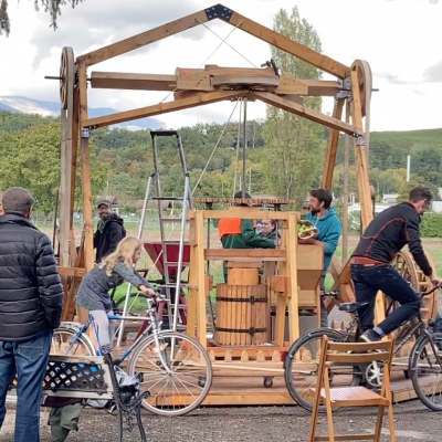 le Pressoir en action à Avully (9 et 10.10.2020)